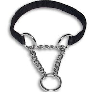 Black martingale collar for Mastiff Black martingale collar for Mastiff