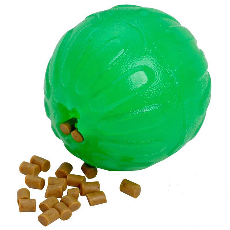 Mastiff rubber treat dispensing chew dog toy of