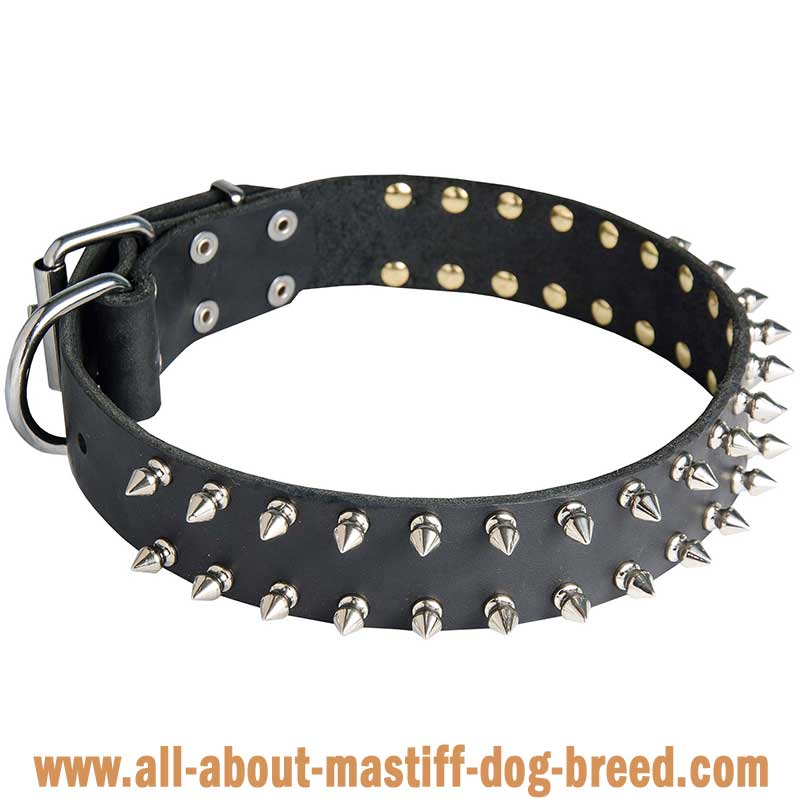 spike collar amazing spiked leather bullmastiff collar s33 1071 leather spiked collar 40 mm spike collar amazing spiked leather bullmastiff collar s33 1071 leather spiked collar 40 mm