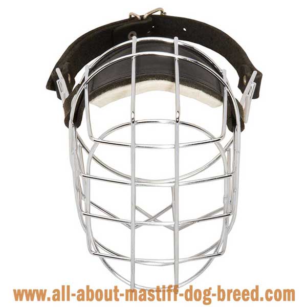  Mastiff Wire Basket Muzzle with Perfect Air Circulation