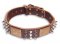Mastiff handcrafted Brown collar 22'' /22 inch dog collar - C86