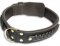 Mastiff Braided Black collar 21'' /21 inch dog collar-C55s33