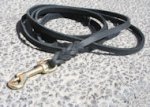 Soft Premium Braided Leather Leash for Mastiff