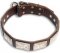 Mastiff Custom Brown collar 21''/21 inch dog collar - C83