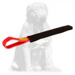 Mastiff French Linen Puppy Bite Tug with Handle