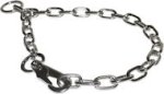 Fur Saver Choke Chain Chrome-Plated Collar 1/9 inch (3 mm)