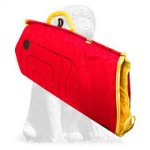 Puppy sleeve made of french linen with shoulder protection