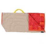 Mastiff bite sleeve cover made of jute with handle