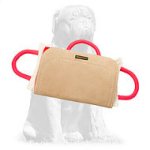 Mastiff Bite Pillow with Leather Cover for Advanced Dog Training