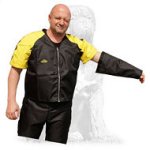 Protection scratch suit for dog training