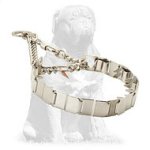 Mastiff Neck Tech Stainless Steel Pinch Prong Dog Collar 19 inch (48 cm)