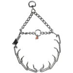ULTRA-PLUS Training Prong Collar with Center-Plate, Swivel, Assembly Chain and ClicLock (3.25 mm x 23 inches) Herm Sprenger