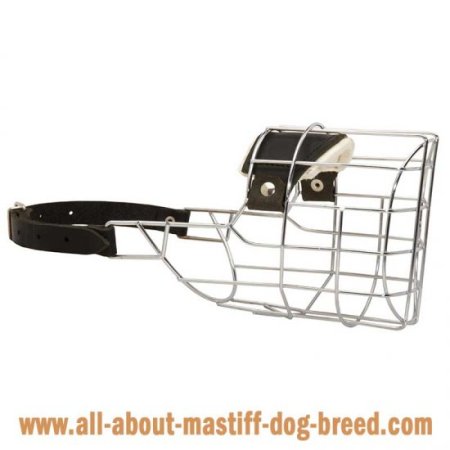 New Wire Basket Dog Muzzle For Mastiff or similar Big Dogs