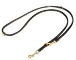 Multifunctional Mastiff Leather Leash for Training and Walking 6mm wide