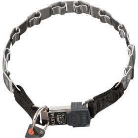 Strong Mastiff Stainless Steel Neck Tech Prong Dog Collar 24 inch (60 cm)