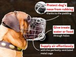 Bullmastiff Wire Cage Muzzle Professional