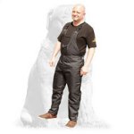 Protection scratch pants for dog training