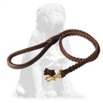 Luxurious Mastiff Braided Leash