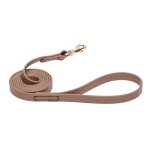 Khaki Waterproof Mastiff Leash Made of Biothane