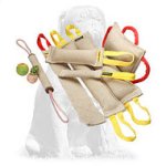 Mastiff Training Supplies - Jute Bite tugs Set