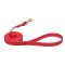 Red Waterproof Mastiff Leash Made of Biothane
