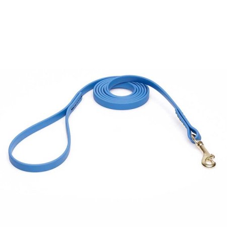 Amazing Blue Biothane Mastiff Leash for Walking, Tracking