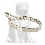 Stylish Mastiff HS Neck Tech Stainless Steel Pinch Prong Collar 24 inch (60 cm)