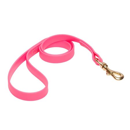 Pink Waterproof Mastiff Leash Made of Biothane