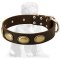 Gorgeous vintage Mastiff leather collar