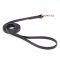 Black Biothane Mastiff Leash for Walking, Tracking