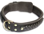 Custom Black collar 25'' for Mastiff /25 inch dog collar-C55s33