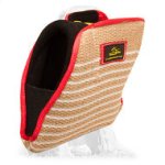 Mastiff Puppy and Young Dog Bite Builder made of Jute