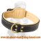 Royal Nappa padded leather Mastiff Collar
