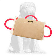 Mastiff Bite Pillow with Leather Cover for Advanced Dog Training
