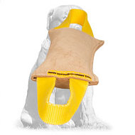 Ultra Leather Dog Tug Toy with 2 handles for Mastiff