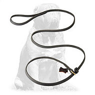Leather Slip Lead 6 FT on 1/2'' for Mastiff