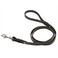 Mastiff Braided Leather Dog Leash for Walking and Training Mastiff Braided Leather Dog Leash for Walking and Training
