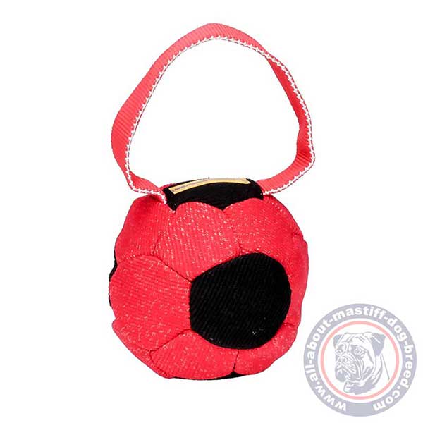 Durable French Linen dog ball