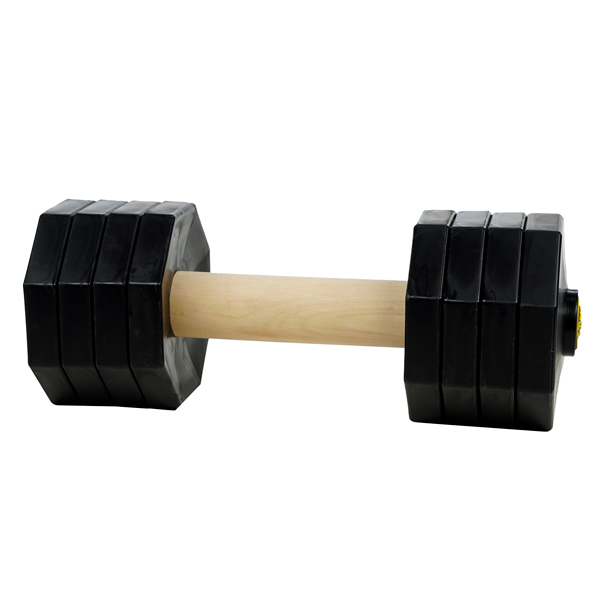 Safe for teeth dog dumbbell