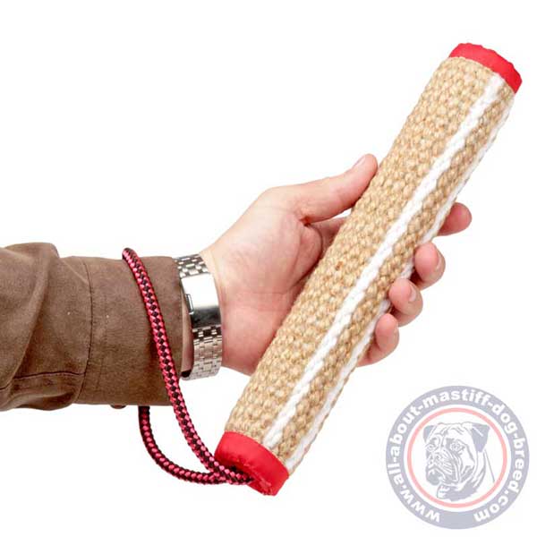  Reliable bite dog tug for heavy duty training with handle