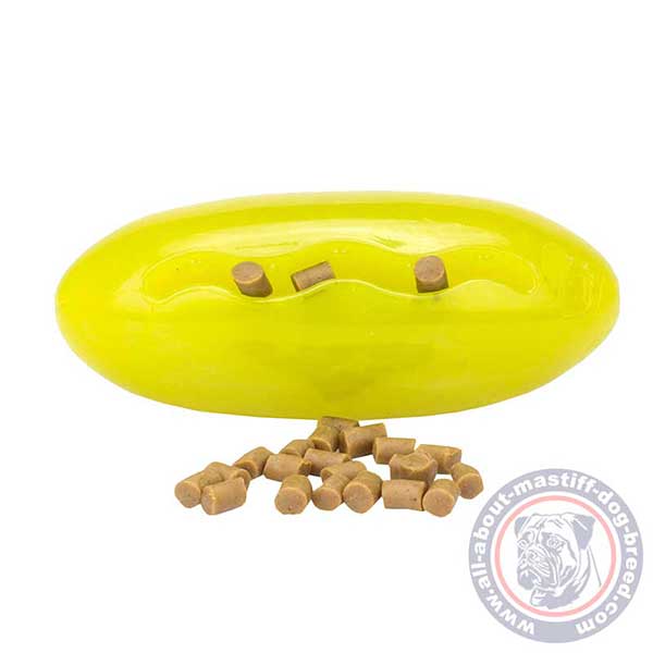 Chewing dog toy for gental massage