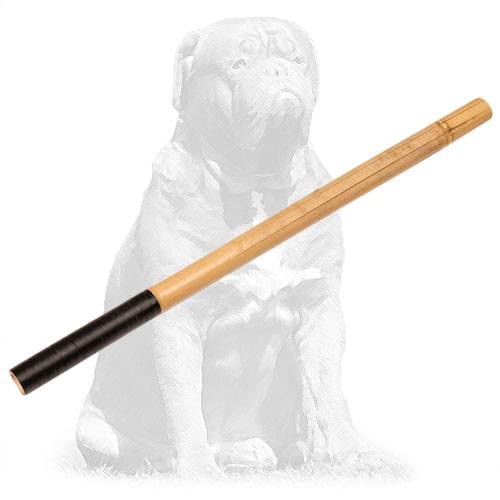  Noisy bamboo dog stick for training