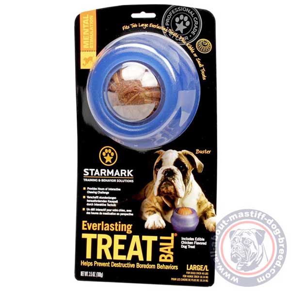 Rolling treat dispenser silent