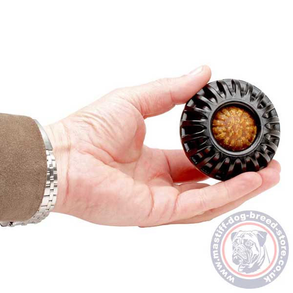 Perfect for dog teeth food dispenser