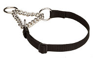 Black martingale collar for Mastiff 4/5 inch (20 mm) Black martingale collar for Mastiff 4/5 inch (20 mm)