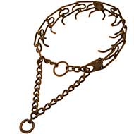 Mastiff Antique Copper Plated Pinch Dog Collar 1/9 inch (3.0 mm) Mastiff Antique Copper Plated Pinch Dog Collar 1/9 inch (3.0 mm)