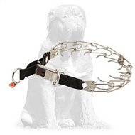 Mastiff Stainless Steel Pinch Collar1/8 inch (3.2 mm) Mastiff Stainless Steel Pinch Collar1/8 inch (3.2 mm)