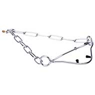 Mastiff Stainless Steel Dog Show Collar with Caps 1/9 inch (3 mm) Mastiff Stainless Steel Dog Show Collar with Caps 1/9 inch (3 mm)