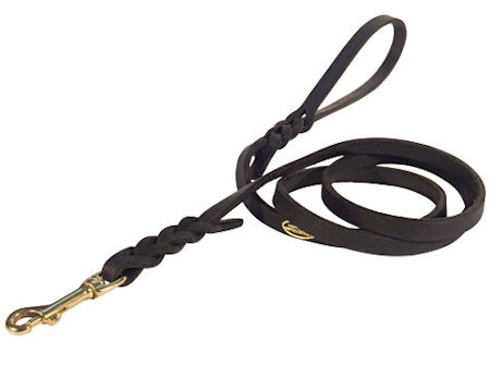 Handcrafted Leather Dog Lead for Walking