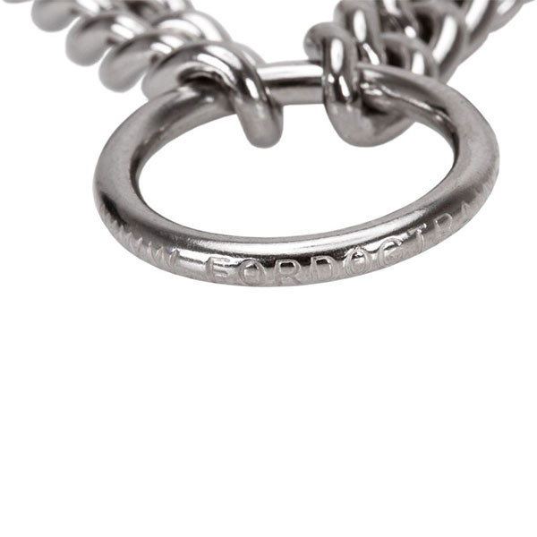 Durable chrome plated O-ring on pinch collar
